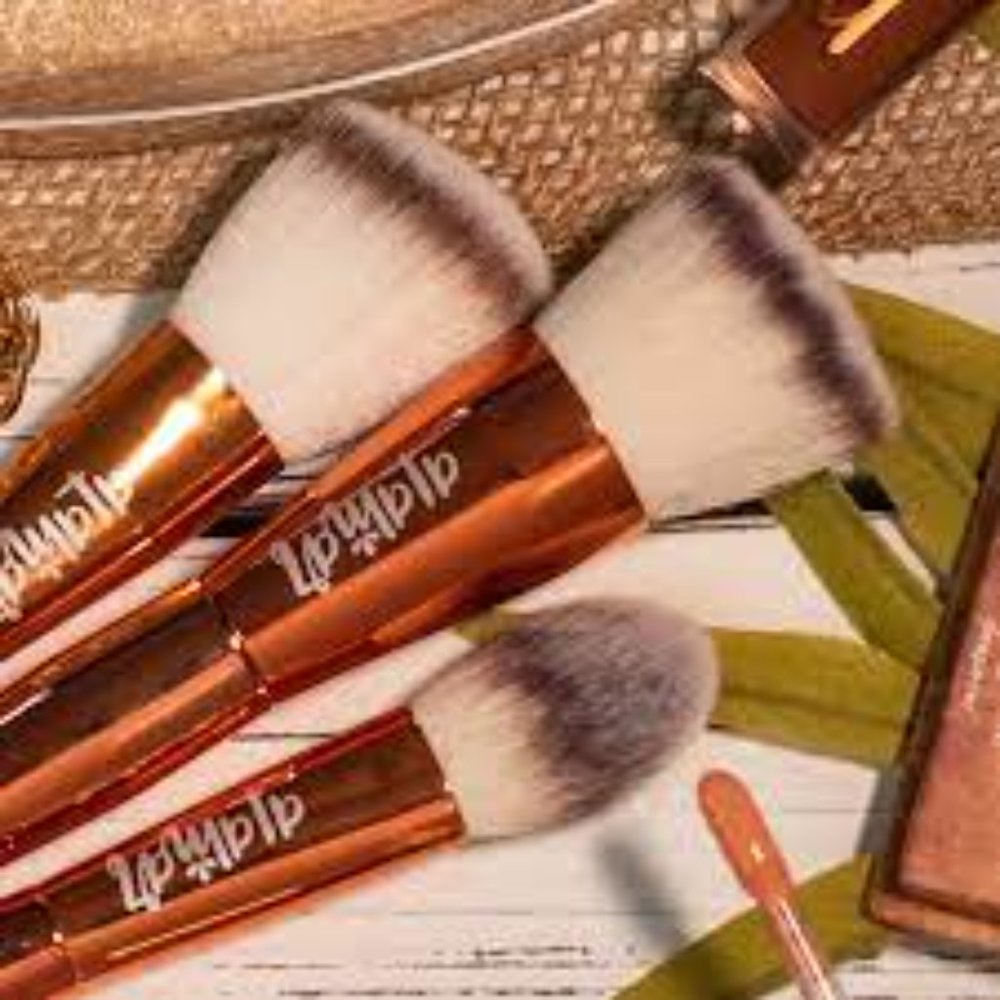 Alamar Cosmetics | Rose Gold Complexion Brush Trio